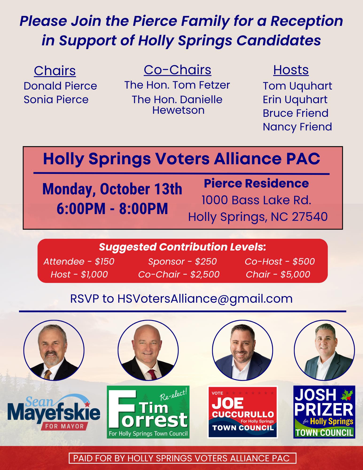 Holly Springs Candidates